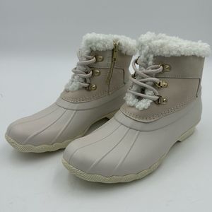 NIB!! Sperry Women's Saltwater Alpine Snow Boot, Sz 9, White